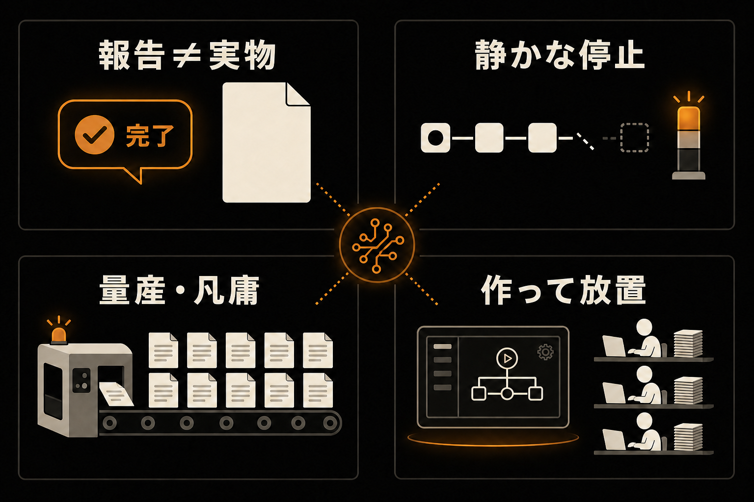 AI導入の失敗事例と原因｜うちが踏んだ4つの失敗を実数つきで全部出します