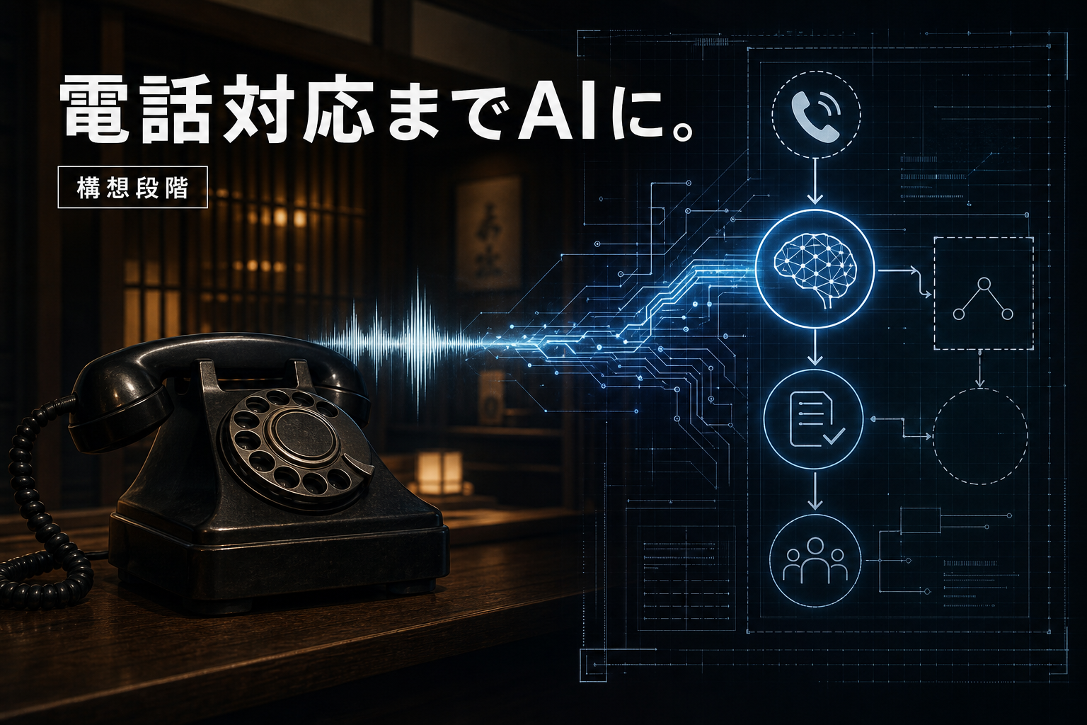 電話対応までAIに。旅館の「次の一手」として検討していること