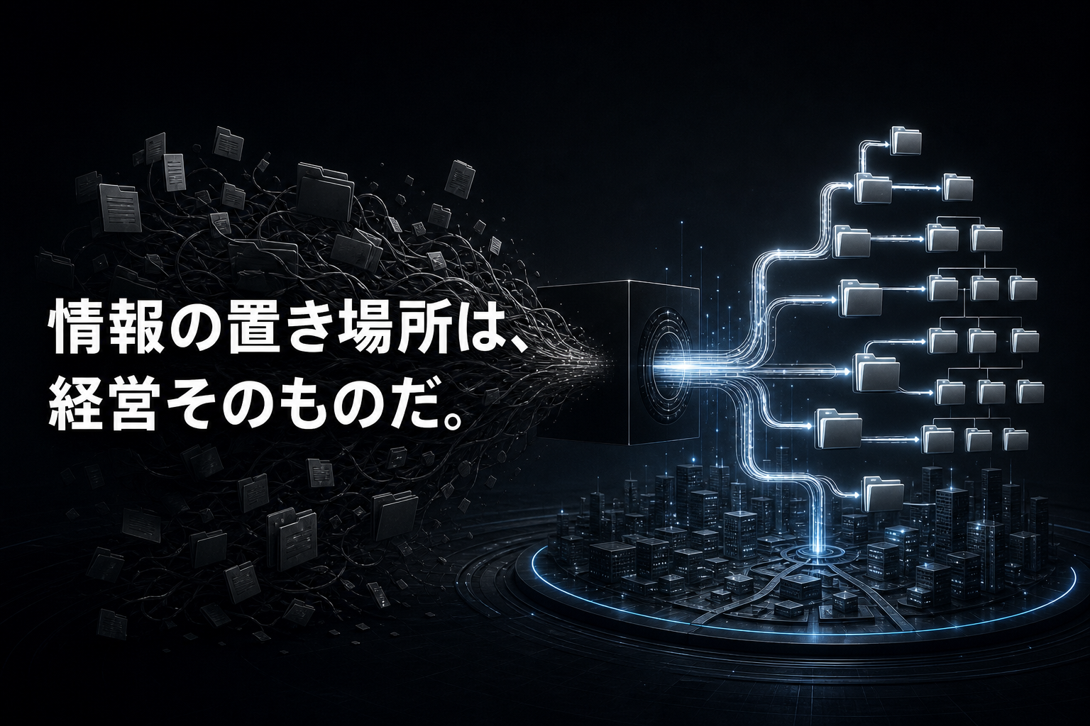 社内のフォルダ構造をゼロから設計し直した話｜情報の置き場所という経営課題