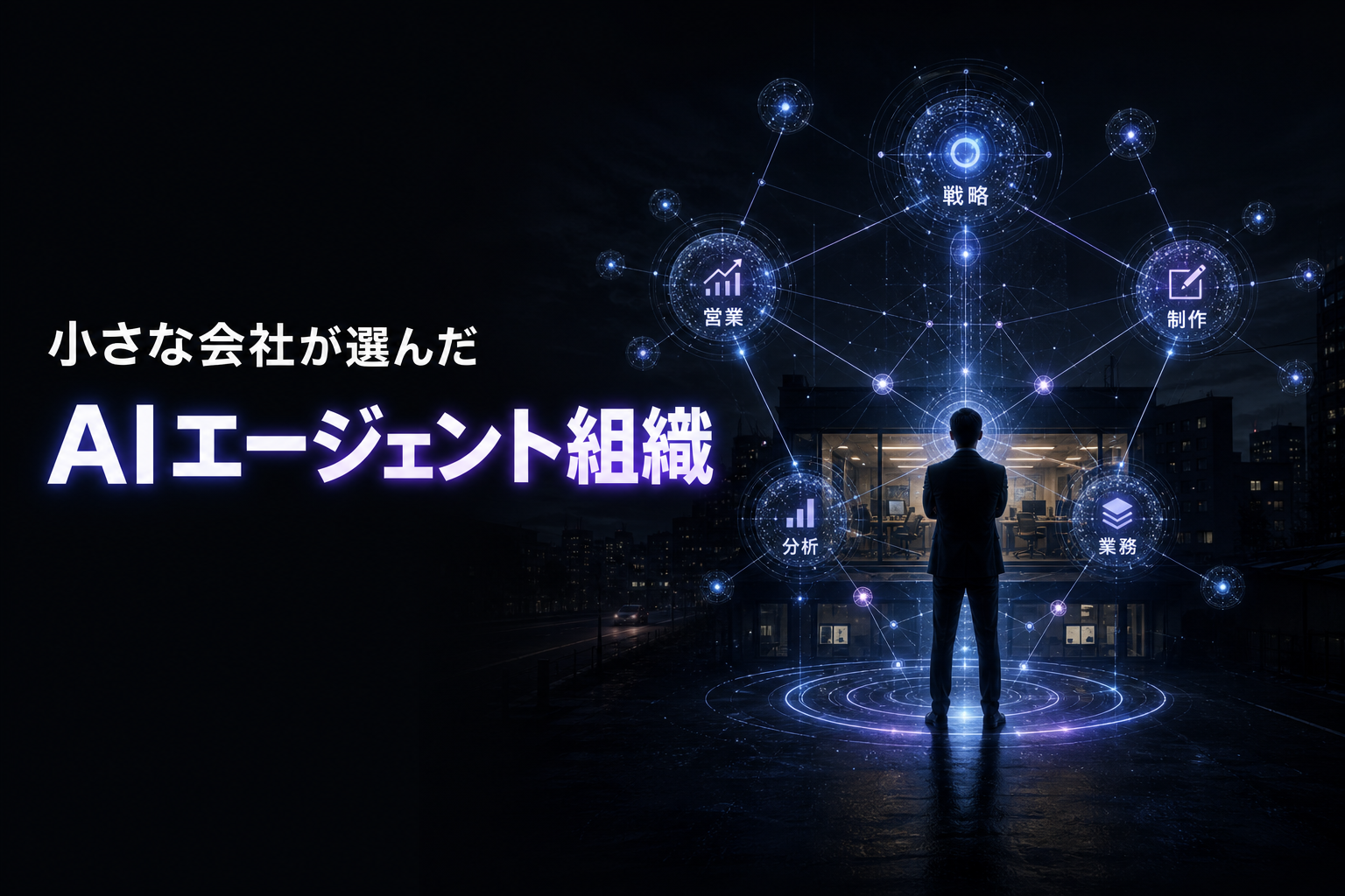 地方の小さな会社が、なぜAIエージェント組織という選択をしたのか