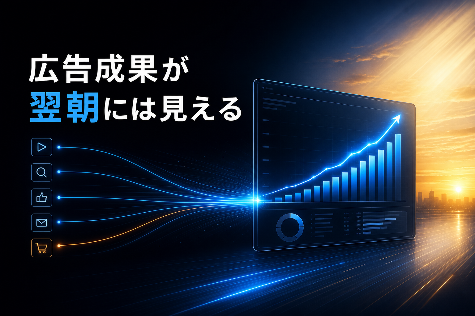 広告の成果を「翌朝には見える」状態にする仕組み｜即日で分かる広告運用